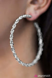 Paparazzi "Street Smart" Silver Earrings Paparazzi Jewelry