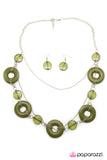 Paparazzi "Going Green" necklace Paparazzi Jewelry