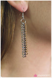 Paparazzi "Industrial Inspiration" Silver Necklace & Earring Set Paparazzi Jewelry