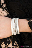 Paparazzi "Rise To The Challenge" White Wrap Bracelet Paparazzi Jewelry