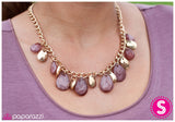 Paparazzi "Drops of Cognac" necklace Paparazzi Jewelry