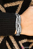 Paparazzi "Too Cool For School " Black 052XX Wrap Bracelet Paparazzi Jewelry