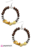 Paparazzi "Indian Summer" earring Paparazzi Jewelry