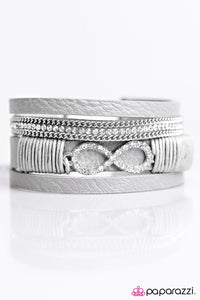 Paparazzi "Happily Ever After" Silver Wrap Bracelet Paparazzi Jewelry