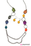 Paparazzi "Prismatic" Multi Necklace & Earring Set Paparazzi Jewelry