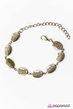 Paparazzi "Timber Timbre" Brass Bracelet Paparazzi Jewelry