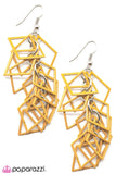 Paparazzi "Shape Up" earring Paparazzi Jewelry