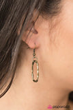 Paparazzi "Cave of Wonders" Brass Necklace & Earring Set Paparazzi Jewelry