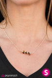 Paparazzi "Earthy Elements" Brown Necklace & Earring Set Paparazzi Jewelry