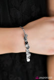 Paparazzi "Shimmer Train" Silver Bracelet Paparazzi Jewelry