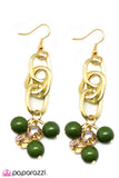 Paparazzi "Just My Luck" earring Paparazzi Jewelry