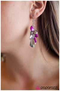 Paparazzi "Sounds of Sophistication - Purple" earring Paparazzi Jewelry