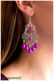 Paparazzi "Boho Bollywood" Purple Earrings Paparazzi Jewelry