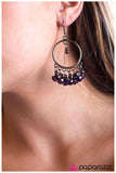 Paparazzi "Twilight Zone" Purple Earrings Paparazzi Jewelry