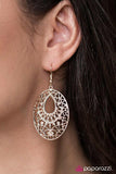Paparazzi "Regal Code" Rose Gold Earrings Paparazzi Jewelry