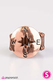 Paparazzi "The Right Direction" Copper Ring Paparazzi Jewelry