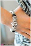 Paparazzi "Geared Up" Black Bracelet Paparazzi Jewelry