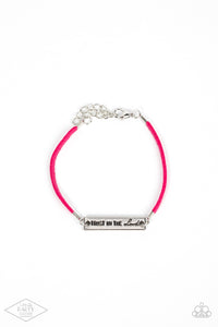 Paparazzi "Have Faith" Pink Bracelet Paparazzi Jewelry
