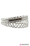 Paparazzi "All Wound Up" Silver Bracelet Paparazzi Jewelry