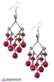 Paparazzi "Dipped in Decadence" Pink Earrings Paparazzi Jewelry