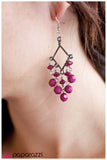 Paparazzi "Dipped in Decadence" Pink Earrings Paparazzi Jewelry