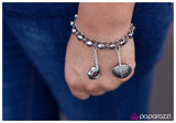 Paparazzi "Keep Me in Suspense" Silver Bracelet Paparazzi Jewelry