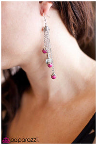 Paparazzi "Falling from Grace" Pink Earrings Paparazzi Jewelry
