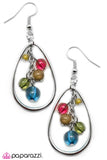 Paparazzi "With Flying Colors" Multi Earrings Paparazzi Jewelry