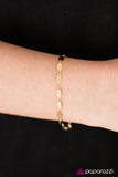 Paparazzi "Flash Fire" Gold Bracelet Paparazzi Jewelry