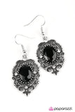 Paparazzi "Royal Outing" Black Earrings Paparazzi Jewelry