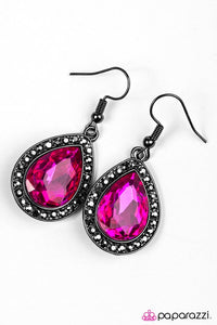Paparazzi "Are You Sure That's Regal" Pink Earrings Paparazzi Jewelry