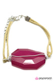 Paparazzi "Fuchsia EnWRAPture" bracelet Paparazzi Jewelry