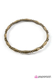 Paparazzi "Concrete Jungle" Brass Bracelet Paparazzi Jewelry