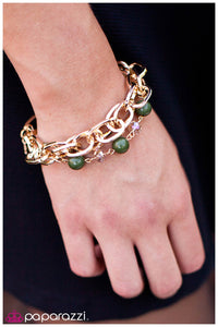 Paparazzi "Stroke of Luck" bracelet Paparazzi Jewelry