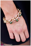 Paparazzi "Stroke of Luck" bracelet Paparazzi Jewelry