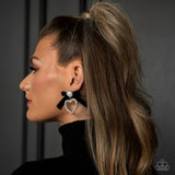 Paparazzi "BOW and Then" Black Post Earrings Paparazzi Jewelry