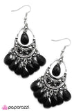 Paparazzi "Oh, That is Rich" Black Earrings Paparazzi Jewelry