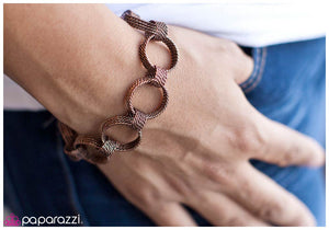 Paparazzi "Infinite Coils" Copper Bracelet Paparazzi Jewelry