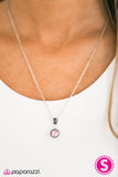 Paparazzi "Spark in the Dark" Pink Necklace & Earring Set Paparazzi Jewelry