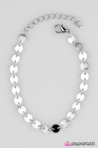 Paparazzi "Spotlight Social" Silver Bracelet Paparazzi Jewelry