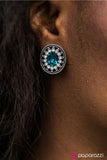 Paparazzi "Just a Glimmer" Blue Post Earrings Paparazzi Jewelry