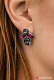 Paparazzi "That FIREWORKS For Me" Multi Post Earrings Paparazzi Jewelry