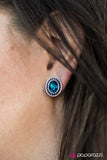 Paparazzi "Maybe Shes Born With It" Blue Post Earrings Paparazzi Jewelry