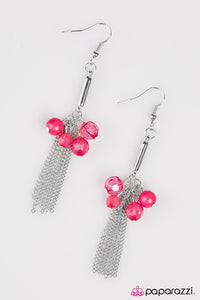 Paparazzi "Excited To BEAD Here!" Pink Earrings Paparazzi Jewelry