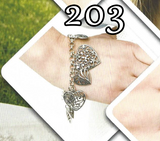 Paparazzi "Completely Devoted" FASHION FIX Silver Bracelet Paparazzi Jewelry