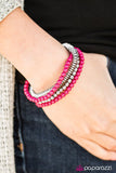 Paparazzi "Color Coordination" Pink Bracelet Paparazzi Jewelry