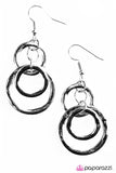 Paparazzi "Another Round" Silver Multi Hoop Earrings Paparazzi Jewelry