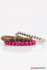 Paparazzi "Ground Effect" Pink Bracelet Paparazzi Jewelry