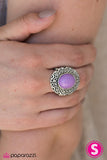 Paparazzi "Spin There Done That" Purple Ring Paparazzi Jewelry