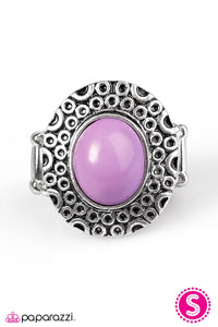 Paparazzi "Spin There Done That" Purple Ring Paparazzi Jewelry